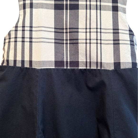 Gymboree White and Blue Sleeveless A-line Dress - Picture 3 of 10